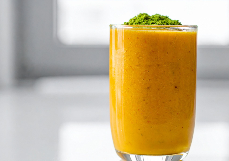 Mango-Linsen-Smoothie - Exotisch & Eiweißreich