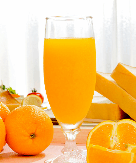 Frisch gepresster Orangensaft - Rezept
