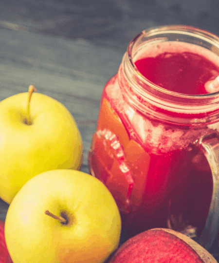 Rote-Bete-Apfel-Saft - Rezept