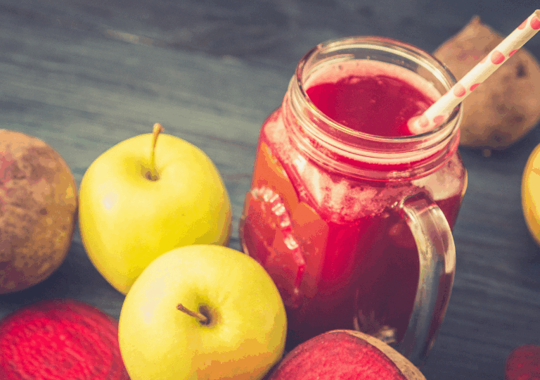 Rote-Bete-Apfel-Saft - Rezept