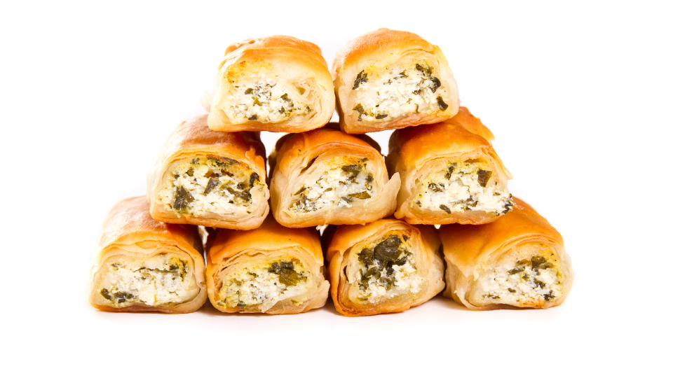 Spinat-Käse-Rollen – Vegetarisches herzhaftes Gebäck