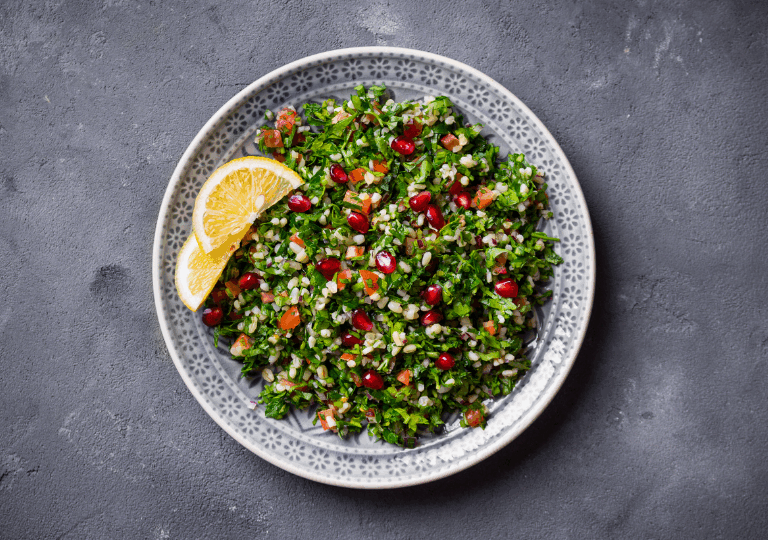 Petersilien-Salat mit Bulgur (Taboulé)