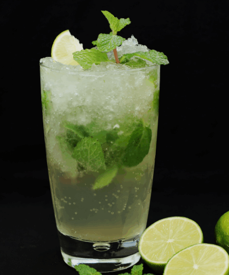 Zitronen-Minze-Saft-Rezept