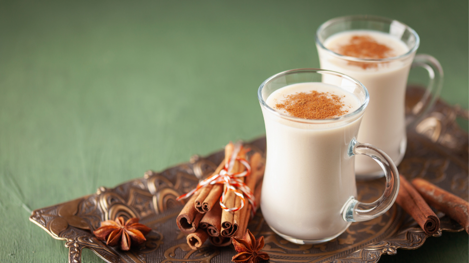 Arabischer Zimt-Milch-Drink