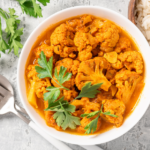 Blumenkohl mit Curry-Sauce