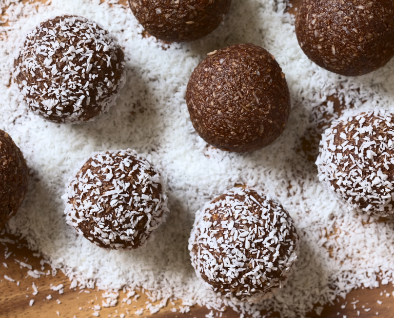 Dattel-Schoko-Kugeln (Vegan)