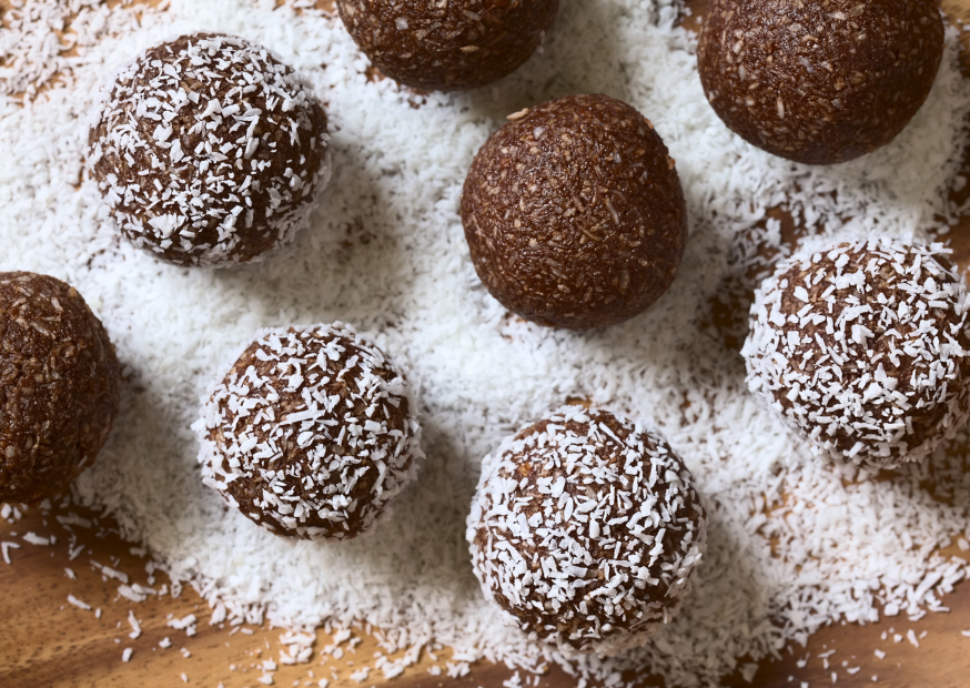 Dattel-Schoko-Kugeln (Vegan)