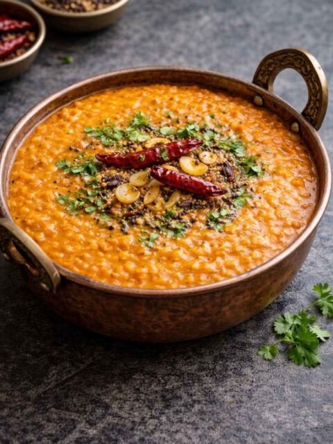 Masoor Dal – Cremiges rotes Linsendal
