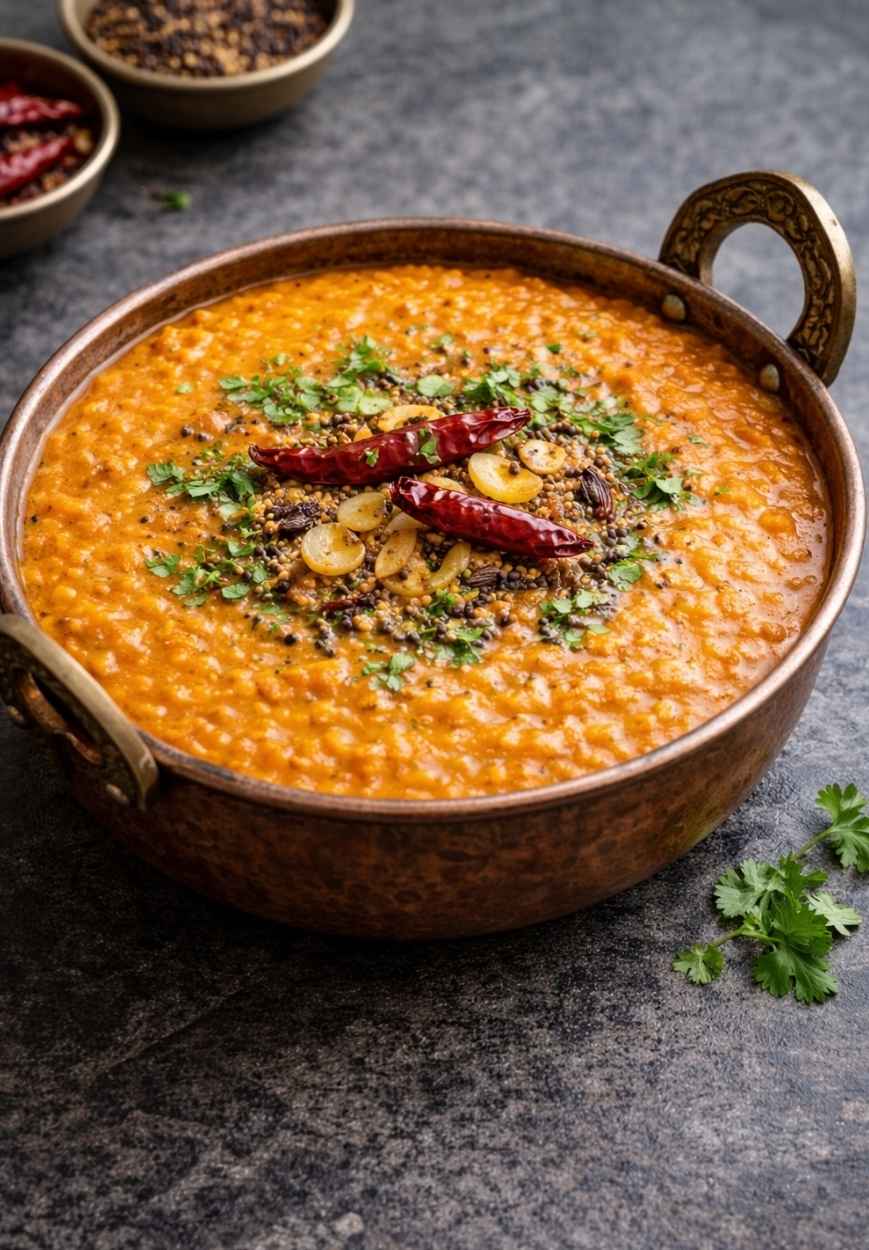 Masoor Dal – Cremiges rotes Linsendal