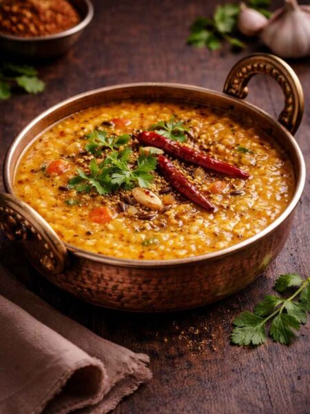 Toor Dal Fry – Milder Eintopf aus Taubenerbsen