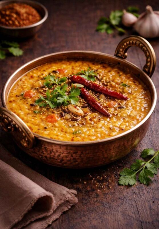 Toor Dal Fry – Milder Eintopf aus Taubenerbsen