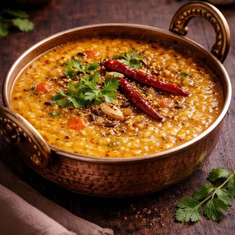 Toor Dal Fry – Milder Eintopf aus Taubenerbsen