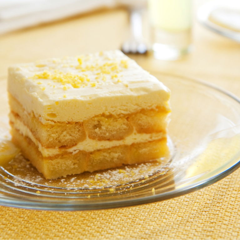 Zitronen-Tiramisu ohne Kaffee – Frisch & Cremig