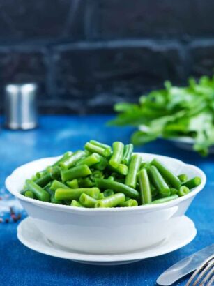 Vegetarische grüne Bohnen Rezepte