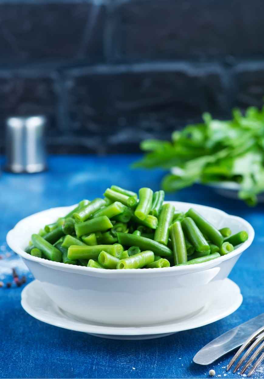 Vegetarische grüne Bohnen Rezepte