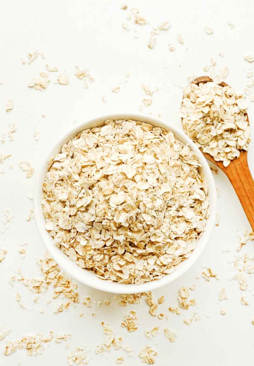 Haferflocken in der vegetarischen Ernährung