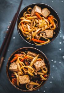 Asiatische vegetarische Rezepte