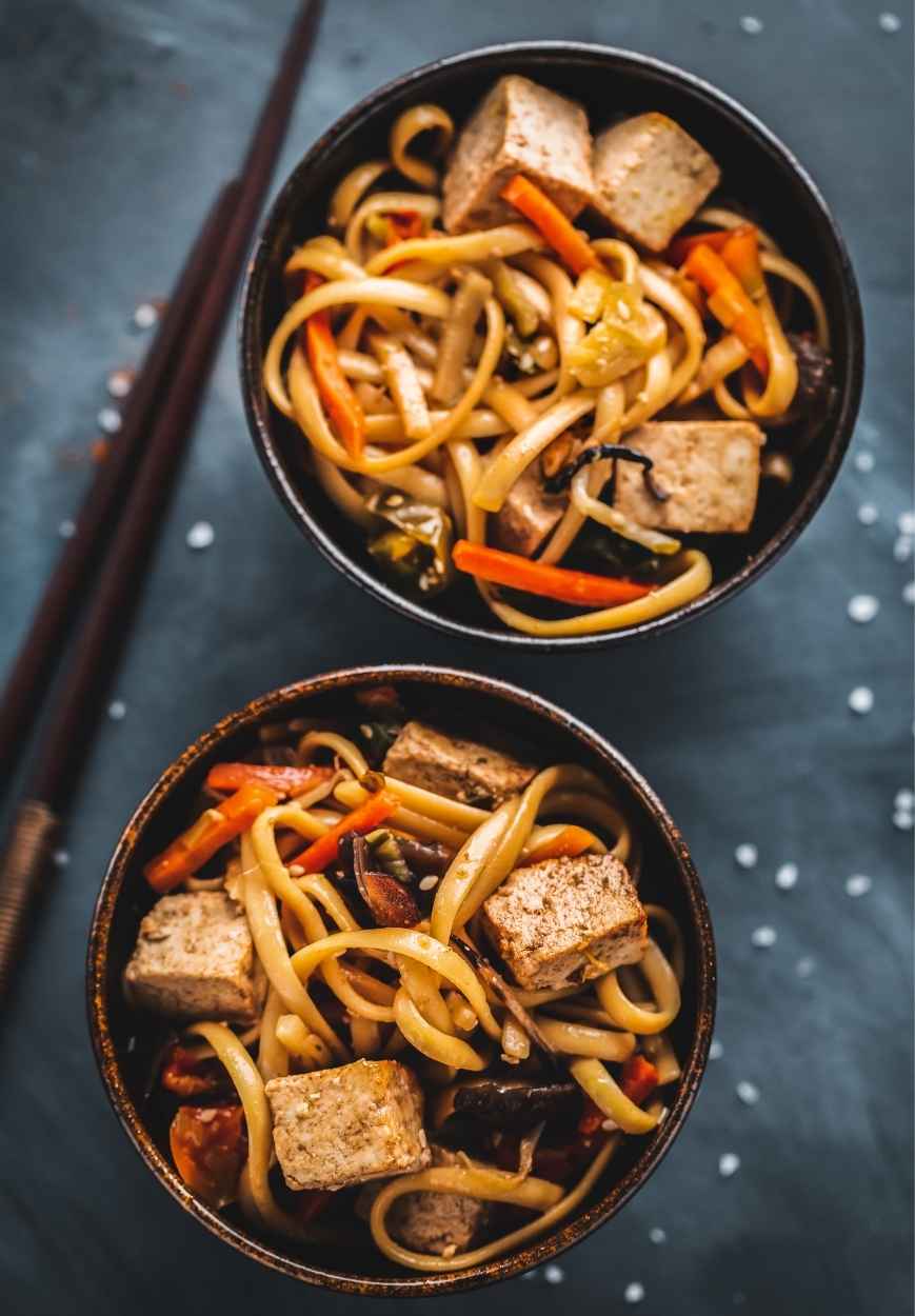Asiatische vegetarische Rezepte