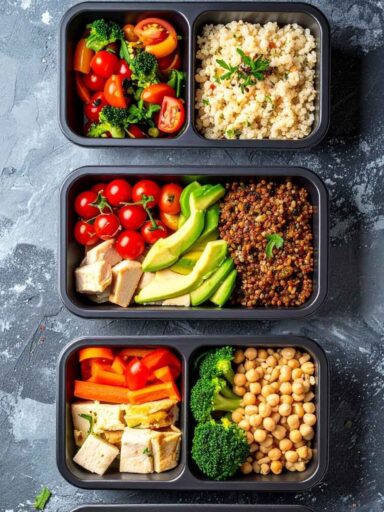 Vegetarisches Meal-Prep für Anfänger:innen: leicht gemacht