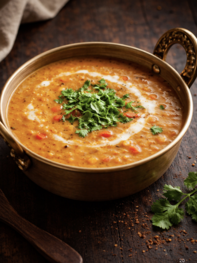 Mulligatawny – Würzige Pfeffersuppe mit Linsen und Gewürzen