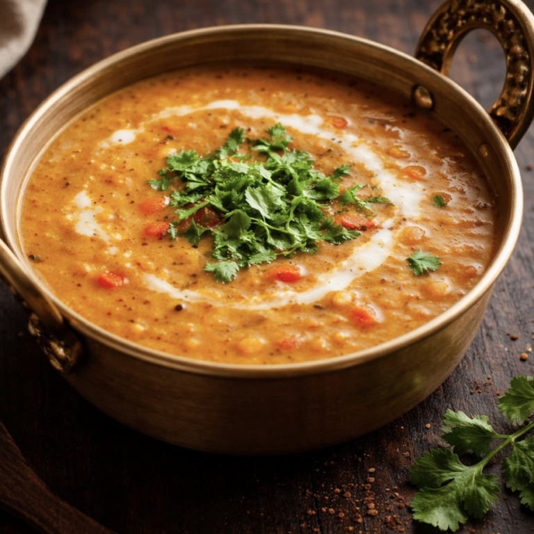 Mulligatawny – Würzige Pfeffersuppe mit Linsen und Gewürzen