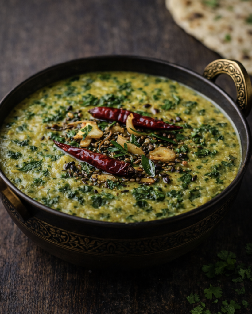 Dal Palak – Spinat-Linsen-Eintopf