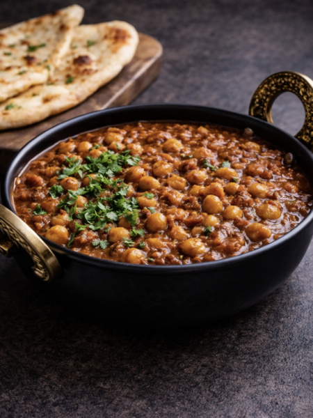 Chana Masala – Pikantes Kichererbsen-Curry aus Nordindien