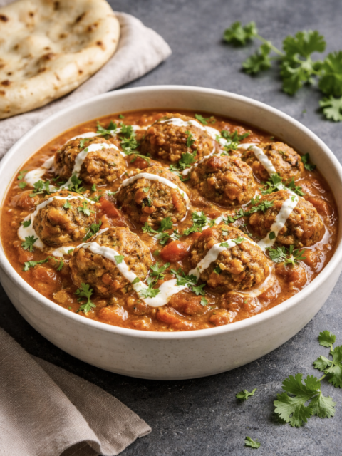 Vegetable Kofta – Gemüse-Kofta in cremiger Sauce