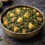 Aloo Methi – Kartoffeln mit frischem Bockshornklee