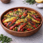 Gegrillter Paprika-Salat – Aromatisch, leicht & mediterran