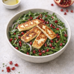 Rucola-Halloumi-Salat – Herzhaft, frisch & perfekt ausgewogen