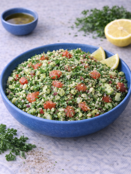 Taboulé – Frischer Petersilien-Bulgur-Salat wie im Orient
