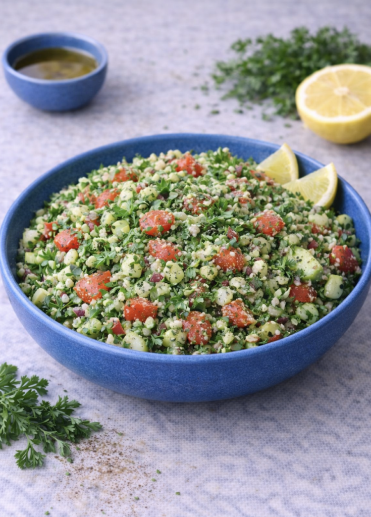 Taboulé – Frischer Petersilien-Bulgur-Salat wie im Orient