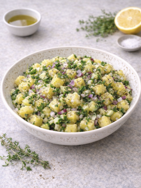 Kartoffel-Thymian-Salat – Klassisch, frisch & aromatisch