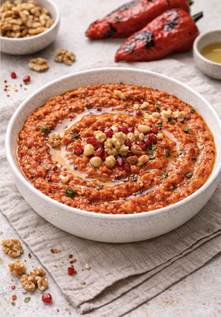 Muhammara – Paprika-Walnuss-Dip wie im Orient