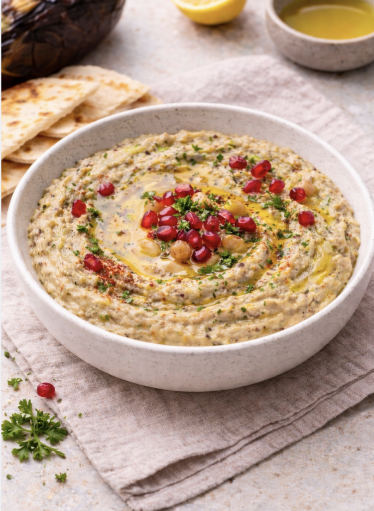 Baba Ganoush – Cremige Auberginencreme wie im Orient