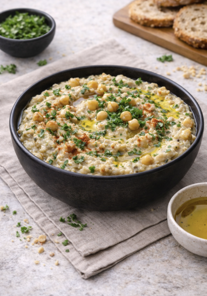 Musabaha – Orientalischer Kichererbsen-Dip wie im Libanon