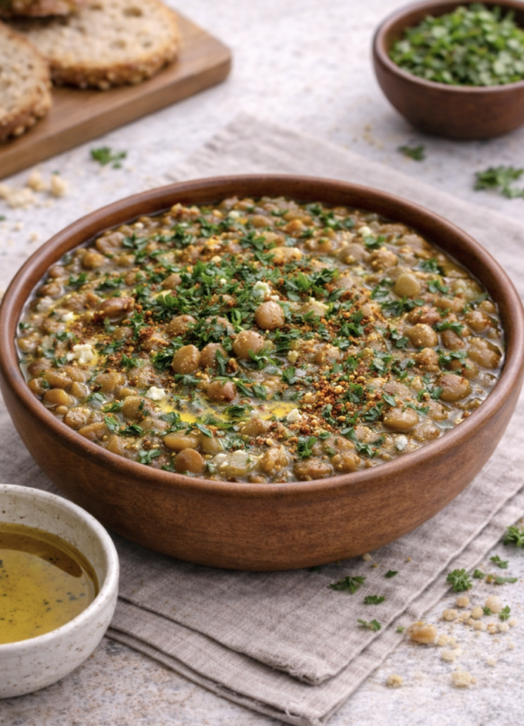 Foul Medammes – Orientalischer Dicke-Bohnen-Dip wie im Nahen Osten