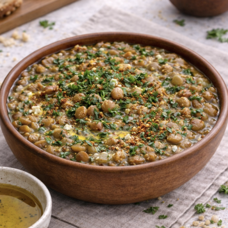 Foul Medammes – Orientalischer Dicke-Bohnen-Dip wie im Nahen Osten