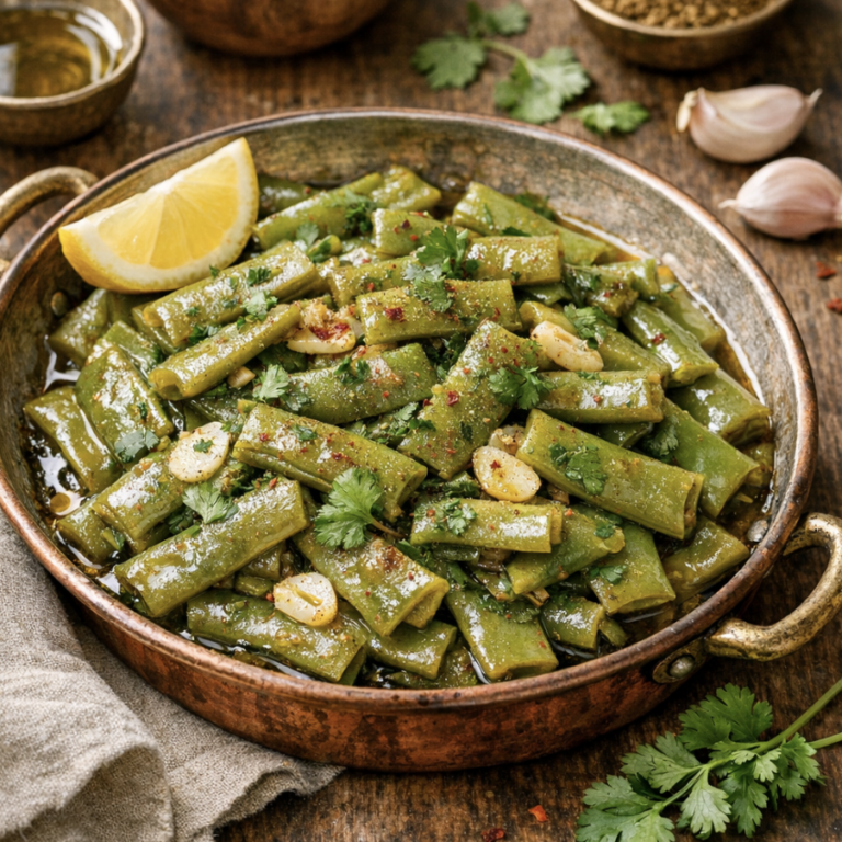Stangenbohnen mit Olivenöl – Orientalisch, gesund & einfach zubereitet