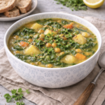 Spinat-Kichererbsen-Suppe – Gesund, sättigend & einfach gemacht