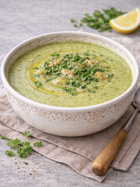 Spinat-Kartoffel-Suppe – Cremig, gesund & einfach gemacht