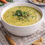 Linsen-Mangold-Suppe – Gesund, cremig & proteinreich