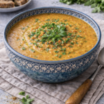 Rote Linsen Suppe – Einfach, gesund & orientalisch würzig