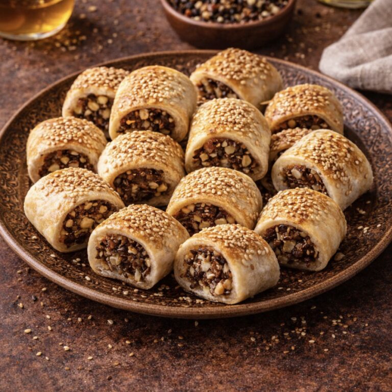 Dattel-Nuss-Röllchen – Süßes Gebäck mit Datteln, Nüssen & Zimt