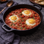 Klassische Shakshuka – Rezept mit Tomaten, Paprika & Eiern (einfach & schnell)