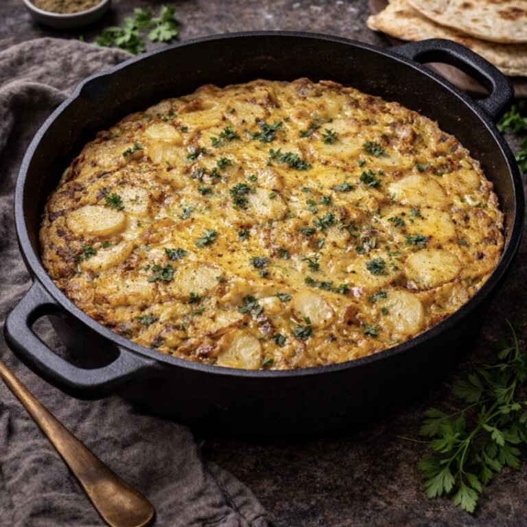 Kartoffel-Omelett mit Kreuzkümmel – Herzhaftes, einfaches Rezept aus der Pfanne