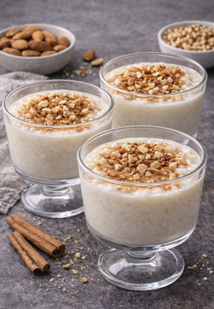Milchreis mit Zimt und Nüssen – Cremiges Dessert einfach selber machen
