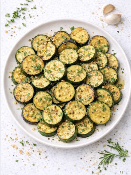Marinierte Zucchini mit Kräutern – Leichtes mediterranes Antipasti Rezept
