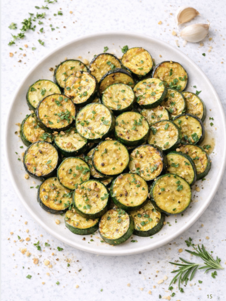 Marinierte Zucchini mit Kräutern – Leichtes mediterranes Antipasti Rezept